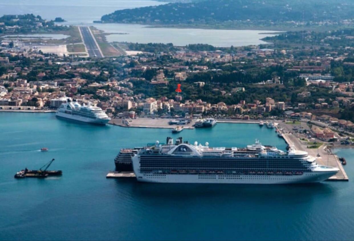 Fay'S Barbeque Garden House -Family Activities Corfu Port Apartment ภายนอก รูปภาพ